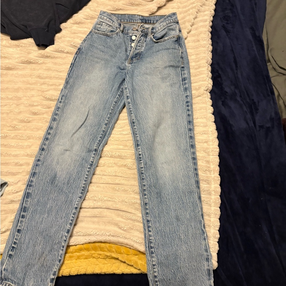 PacSun Blue Straight Leg Jeans Classic Denim